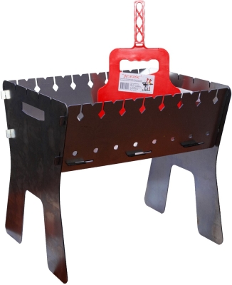 Мангал походный разборный 450*350*400 в сумке, сталь 2 мм