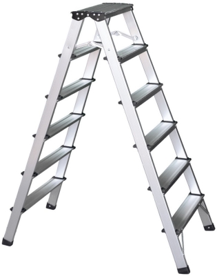Стремянка метал. 6 ступеней 1,2м BT-6