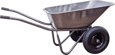 Тележка строит. усил.ЧЕРНАЯ 2-кол. 3.25-8, WB5009M3, 300 кг, 118 л