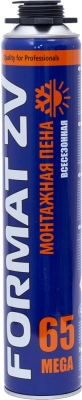 Пена монтажная проф. "FORMAT MEGA 65 PRO 850 мл. (800 гр.) /12
