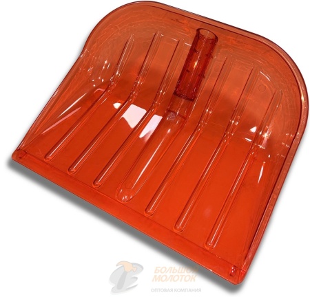 Лопата поликарбонат ЛСУП-430 "Кристалл" /10