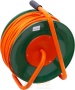 Удлинитель на катушке (ОРАНЖЕВЫЙ) GLANZEN 4 гн. ПВС 3х1.5 50 м IP44 16А арт. EВ-50-007	