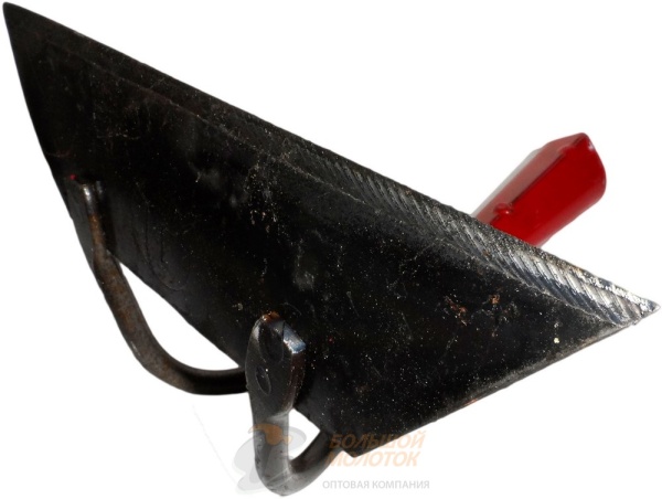 Тяпка самозаточная 190х50 мм "Супер Сталь" красная /12 шт.