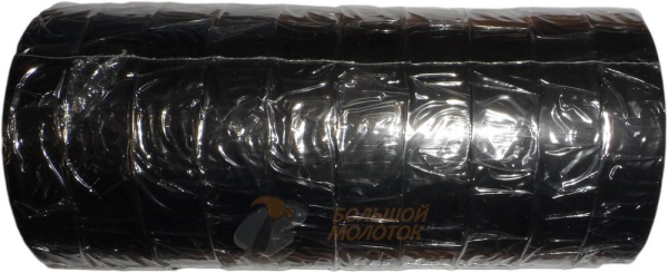 Изолента Черная "Ударник" /200 шт