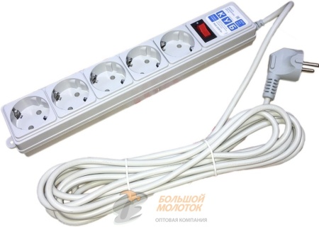 Сетевой фильтр КУБ 3 метра /27