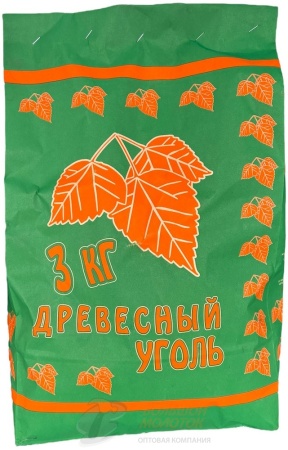 Уголь древесный  3 кг /120