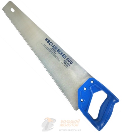 Ножовка 500 мм Ижсталь "Люкс", шаг 6,5 мм /20
