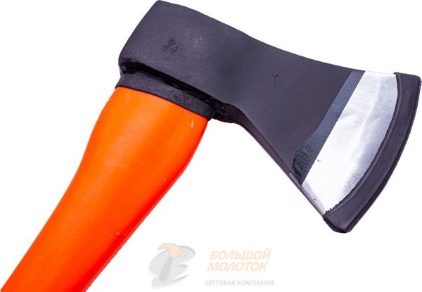 Колун 2500 г, фибергласовое обрезиненное топорище "Ударник"