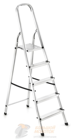 Стремянка алюминиевая 5 ступенчатая Уфук