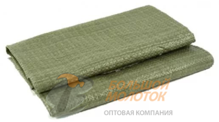 Мешок зеленый п/п для строительного мусора 75*115 см 84 гр /100 /600