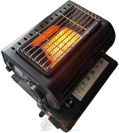 Обогреватель газовый керам. + плита с переходником YC-808B /4