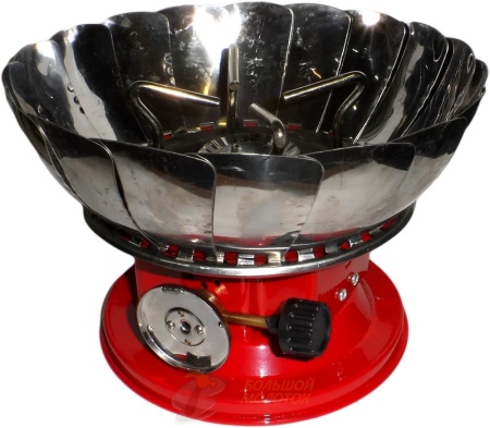 Печка газовая походная K-205 (SHM-777) "Лепесток" /24