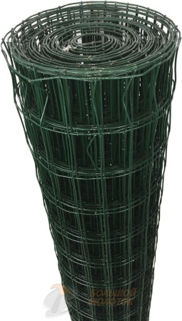 Сетка сварная с полимером 1.5 м, 25*50 мм d=1.5мм 10 м №15 /3