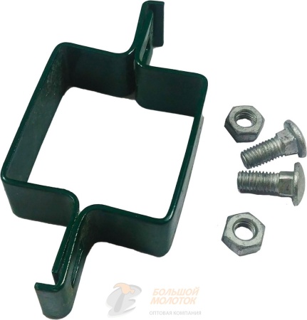 Крепление 60*60 мм к столбу зелен. /252