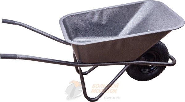 Тележка строит. усил.ЧЕРНАЯ 1-кол. 4.00-8, WB5009M, 200 кг, 118 л