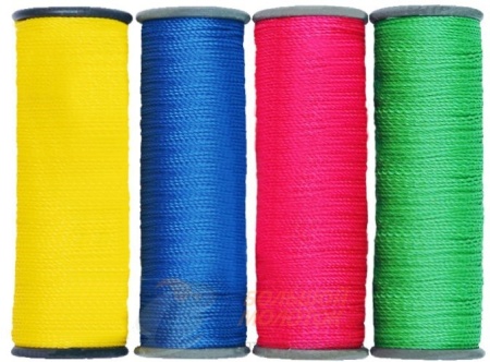 Нить п/п крученая цветная (катушка 50г) /150 
