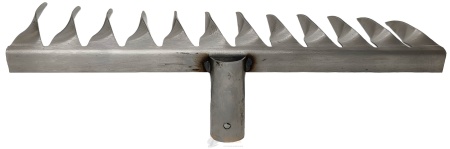 Грабли витые 12-ти зубые (нерж.) /10 шт.