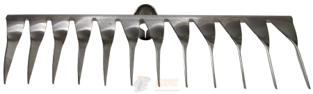 Грабли витые 12-ти зубые (нерж.) /10 шт.