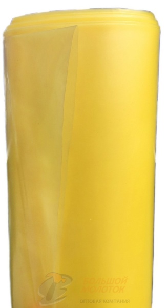 Пленка светостабил. ЖЕЛТАЯ 100 мкм 1500 мм  25 м /2