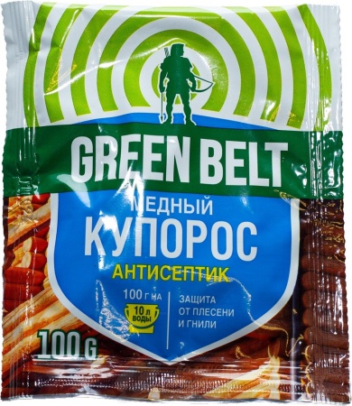 Медный купорос 100 гр GREEN BELT антисептик /50