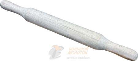 Скалка деревянная 44 см, д. 39 мм /50