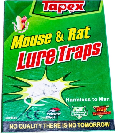 Мышеловка на клеевой основе Tapex Lure Traps BX2 /100