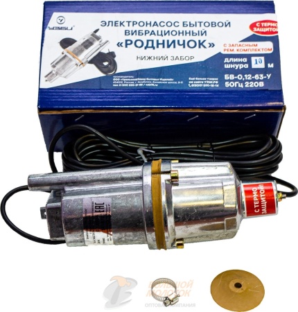 Насос "РОДНИЧОК" (нижний забор) 10 м г. Челябинск УЗБИ /6