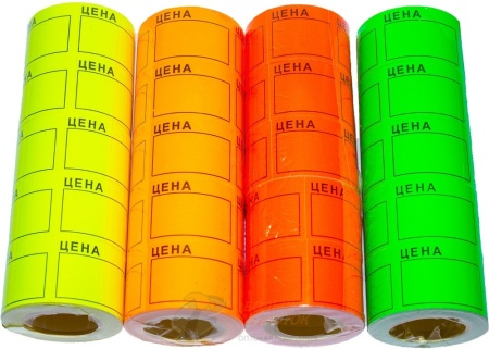 Ценники самоклеящиеся большие 35*50 мм /10 /60