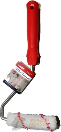 Мини валик в сборе "Для работ с Водным ЛКМ"- 110мм L ручка 30см /50