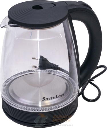 Чайник электрический SC-301 (Стеклянный) 2 литра /12