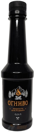 Жидкость для розжига 0,3 л. Огниво с дозат. /24