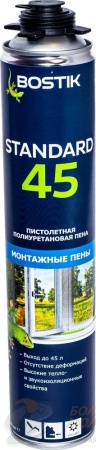 Пена монтажная "Bostik" PRO STANDART профессиональная 45L 650 мл /12