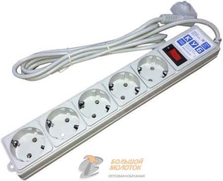 Сетевой фильтр КУБ 5 метров /27