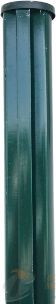 Труба для забора 2,4 м, вес 2 кг, толщина 1 мм, зелен. /5