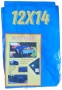 Тент ПХВ синий   12*14 м (140 г/м2) /1
