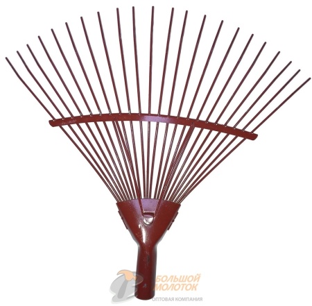 Грабли веерные проволочные порошковой окраски /10