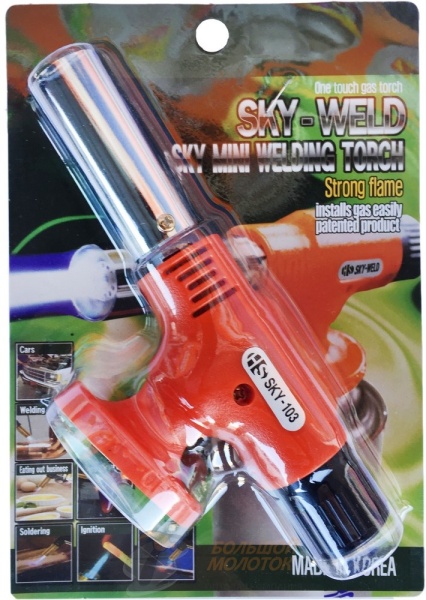 Горелка на газовый баллончик SKY-103 Корея /10 /120