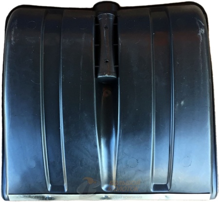 Лопата снегоуборочная пластм. с оц. планкой "Витязь" 380*360 д32 /10