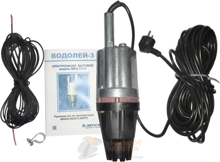 Насос "Водолей-3" 16 метров (нижний забор) г. Киров