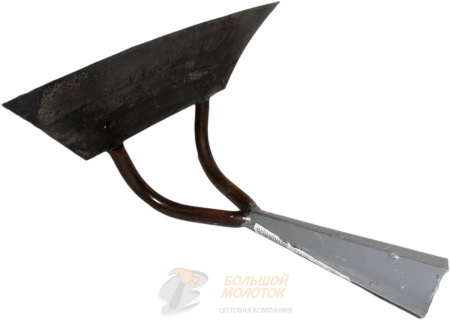 Тяпка самозаточная 220х65 мм "Девятый Вал" серая /12 шт.