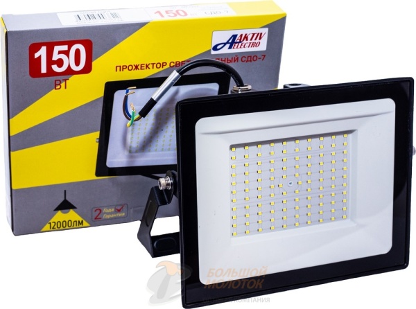 Прожектор светодиодный 150 Вт СДО-7-150 6500К IP65