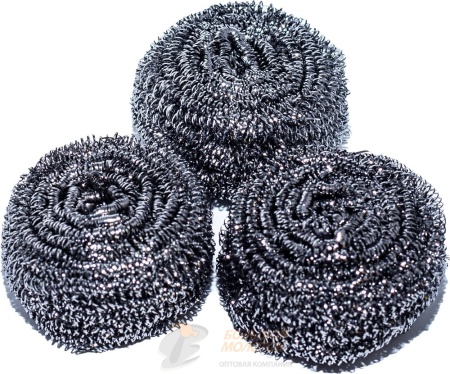 Сетка металлическая для посуды 12 шт. Hj-0006 /100