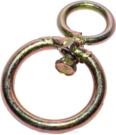 Карабин вертушка 8см ZH008 /50