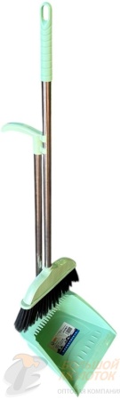 Совок + веник  метал. ручка 9078 /10 /40