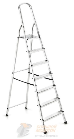 Стремянка алюминиевая 7 ступенчатая Уфук