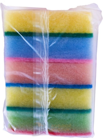 Губки для посуды 5 шт. HM806-5 /100