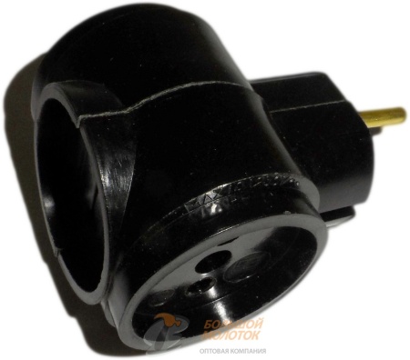 Тройник АД 01 УХЛ 4 под заземл. конт., черный /3 /170