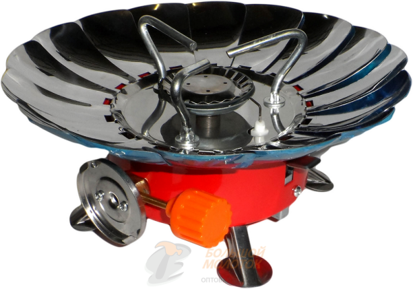 Печка газовая походная K-203 "Лепесток" /50