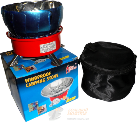 Печка газовая походная K-203 "Лепесток" /50