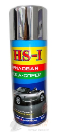 Краска спрей "Хром" №318 240 гр. 520 мл. /12 шт